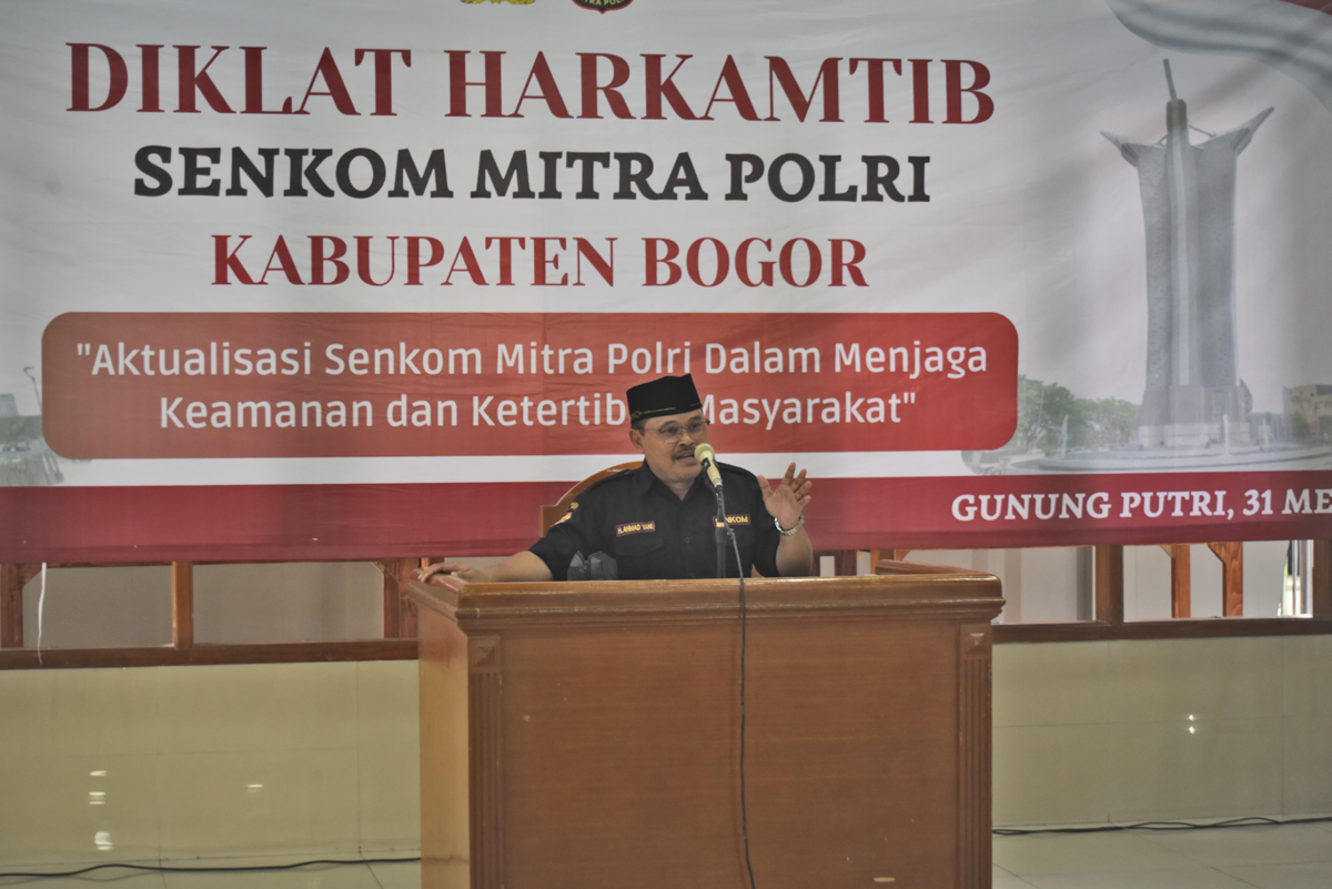 Pembina Senkom Mitra Polri Kabupaten Bogor, H Ahmad Yani