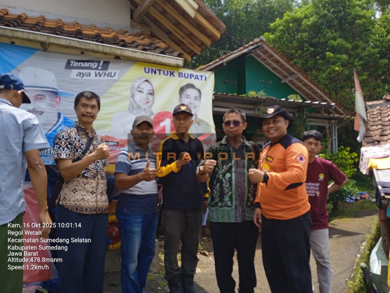 Pohon Tumbang Timpa Rumah Warga di Sumedang Selatan, Kerugian Rp25 Juta