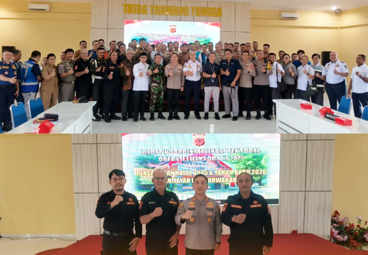 Senkom Purwakarta Hadiri Rakor Lintas Sektoral Operasi Lilin Lodaya 2025