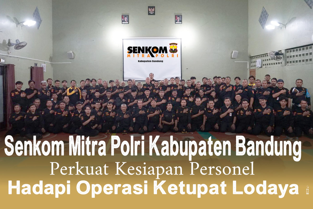 Gelar Pasukan Internal Persiapan Operasi Ketupat Lodaya 2026 Mendukung Kepolisian